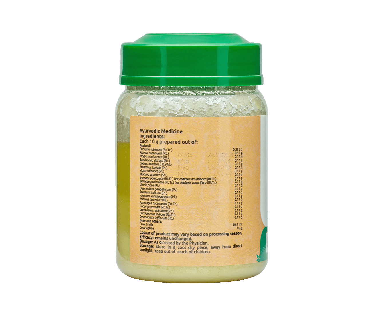 Herbal ghee for body pain, strength, and immunity support