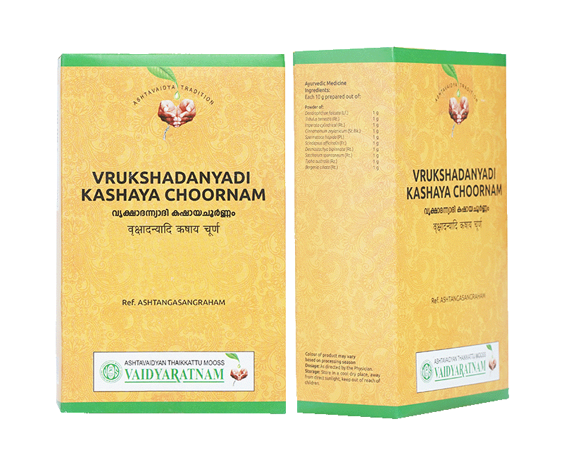 Vrikshadanyadi Kashaya Choornam – Herbal remedy for scanty urine and kidney health