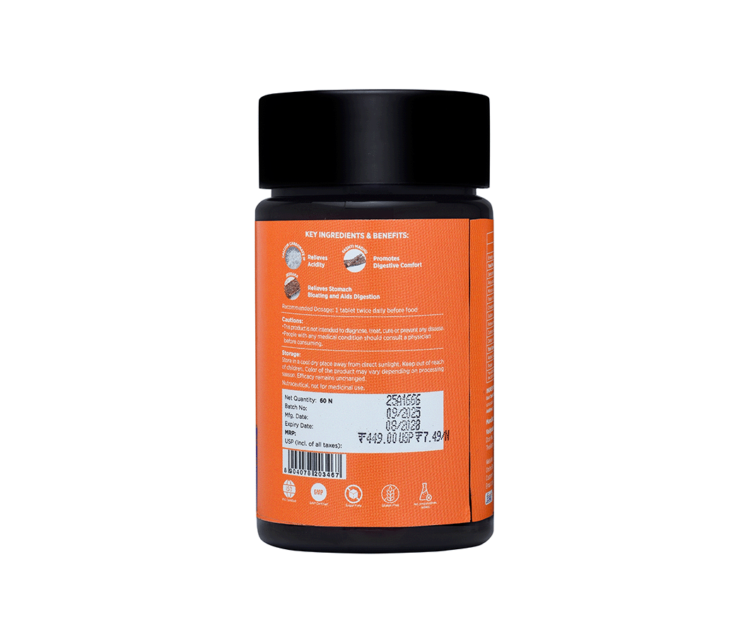 Vaidyaratnam Gasnope Tablet – Effective Acidity Medicine