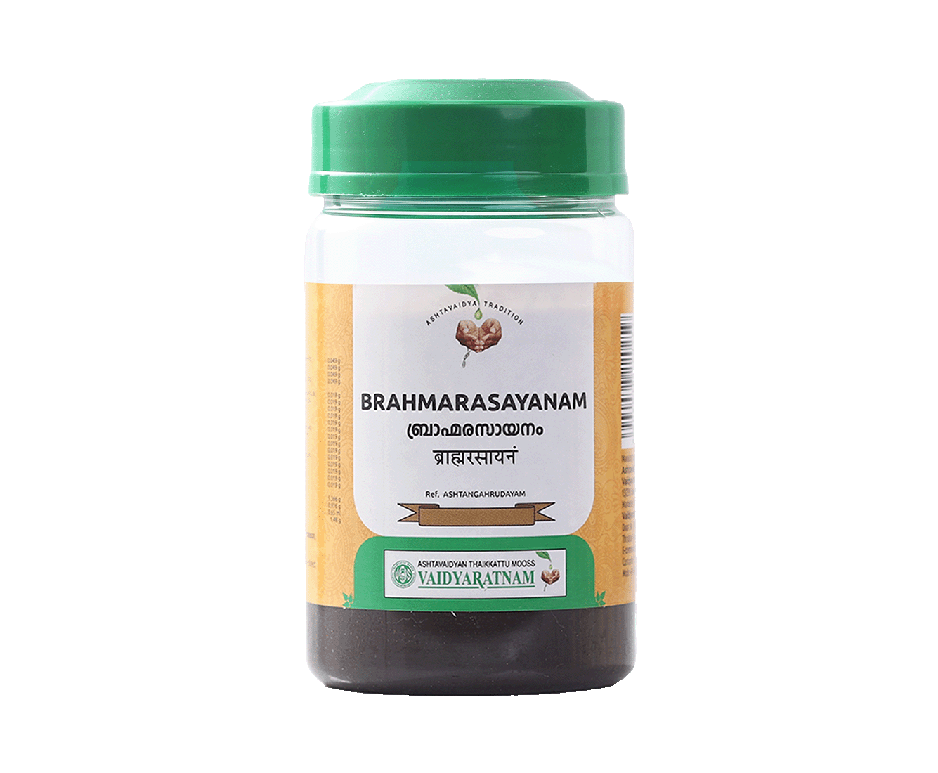 Vaidyaratnam Brahmarasayanam – Ayurvedic memory enhancer in a 250gm jar for brain health and immunity.