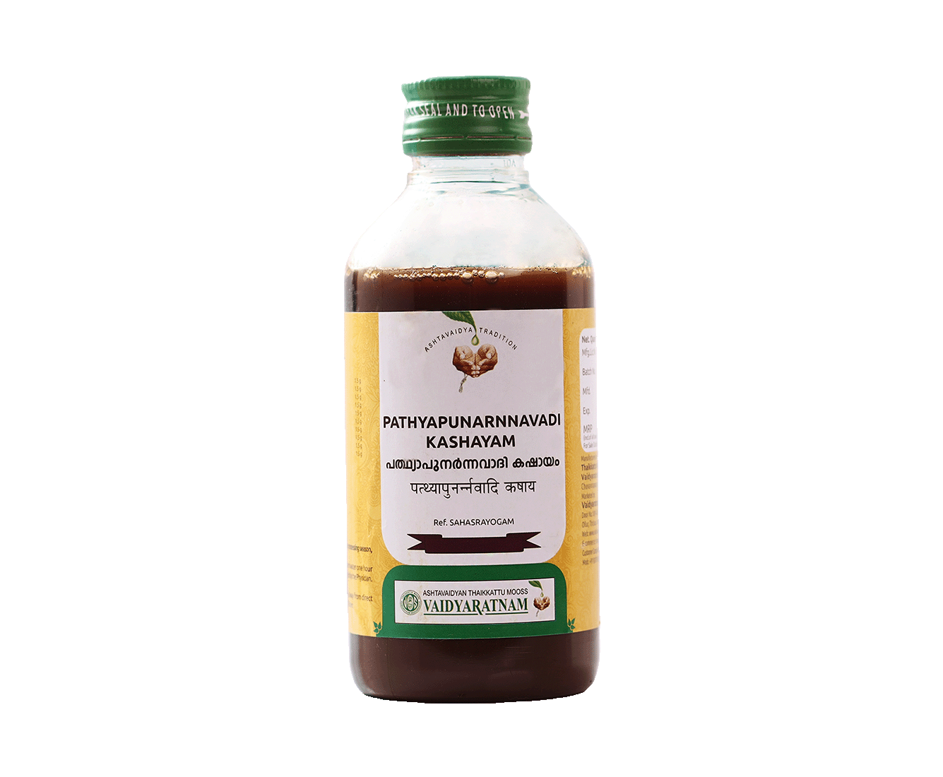 Pathyapunarnavadi Kashayam for oedema relief
