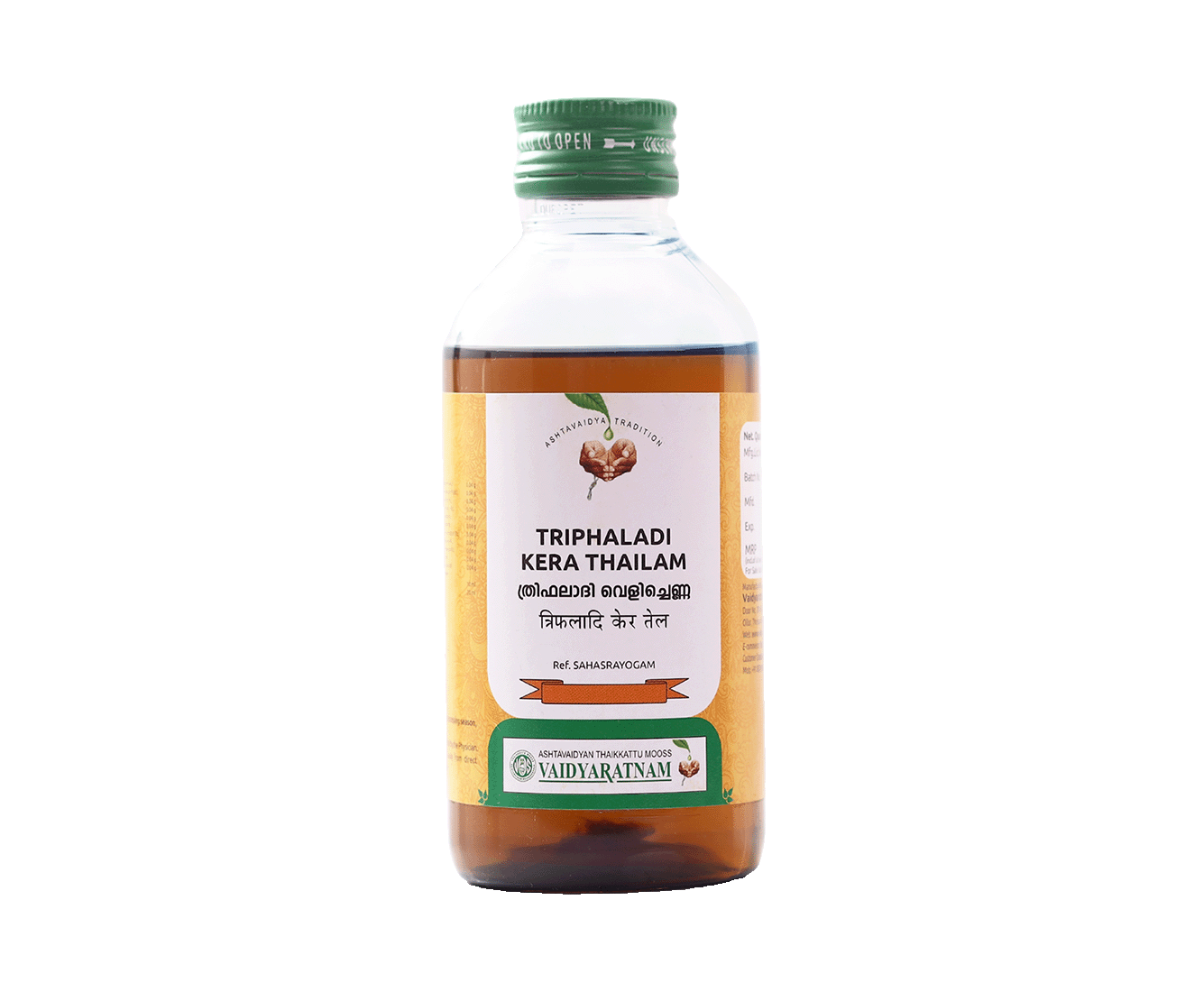Herbal Triphaladi Kera Thailam for Hair & Scalp Care