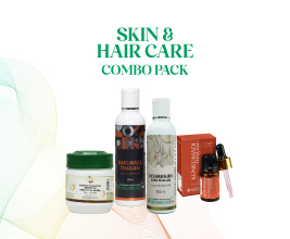 Skin and hair combo pack