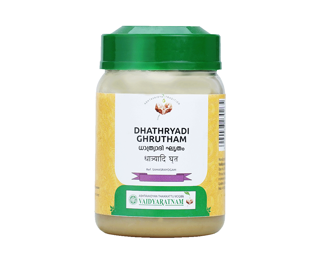 Vaidyaratnam Dhathryadi Ghrutham – Ayurvedic medicine for vitality and energy
