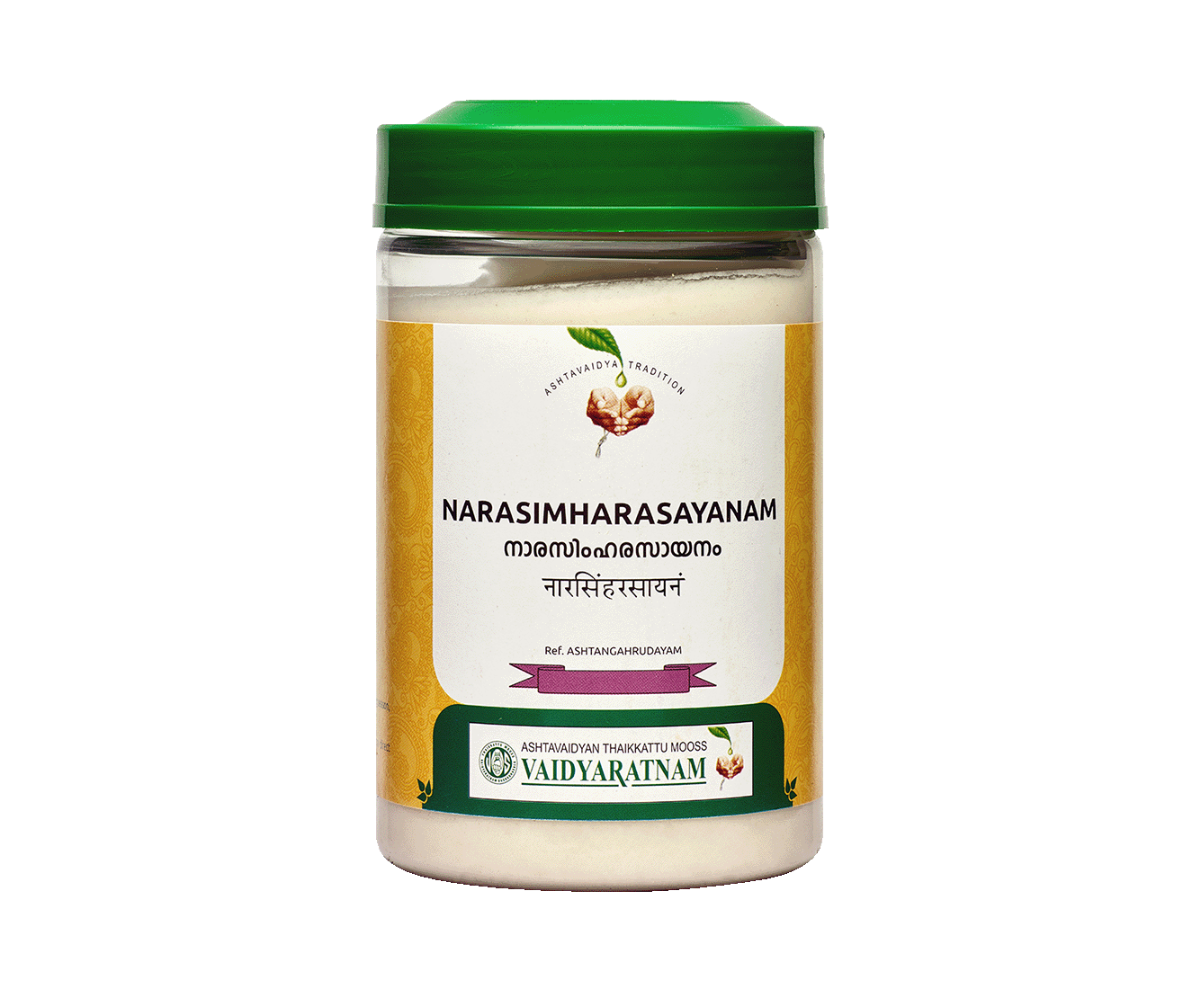 Vaidyaratnam Narasimharasayanam 350g herbal paste jar