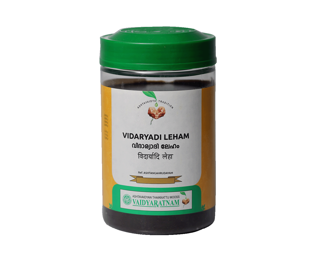 Vaidyaratnam Vidaryadi Leham 500gm jar - Ayurvedic medicine for cough and respiratory health.
