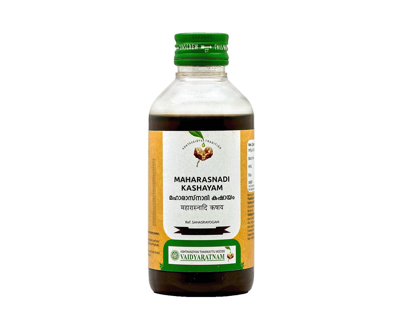 Ayurvedic Maharasnadi Kashayam for pain relief and mobility