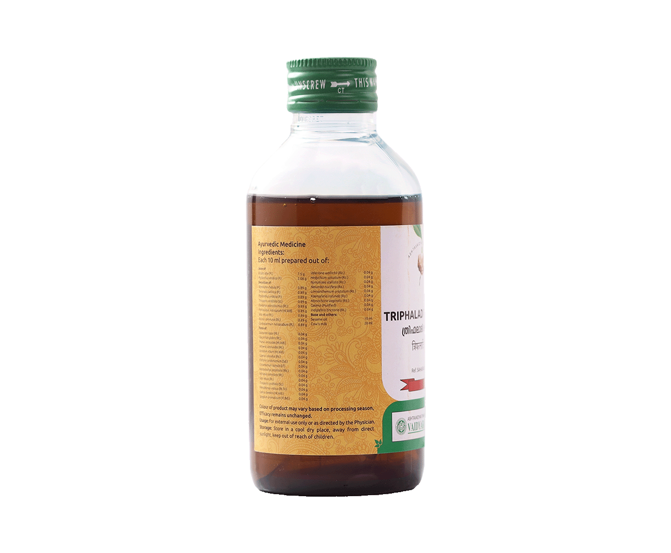 Ayurvedic hair oil for nourishing scalp and supporting healthy hair