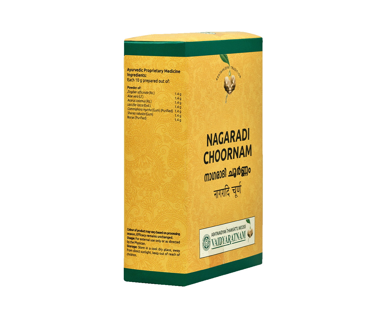 Ayurvedic remedy for pain and swelling due to contusion.
