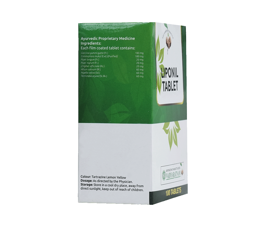 Herbal solution for hyperlipidemia at Vaidyaratnam store