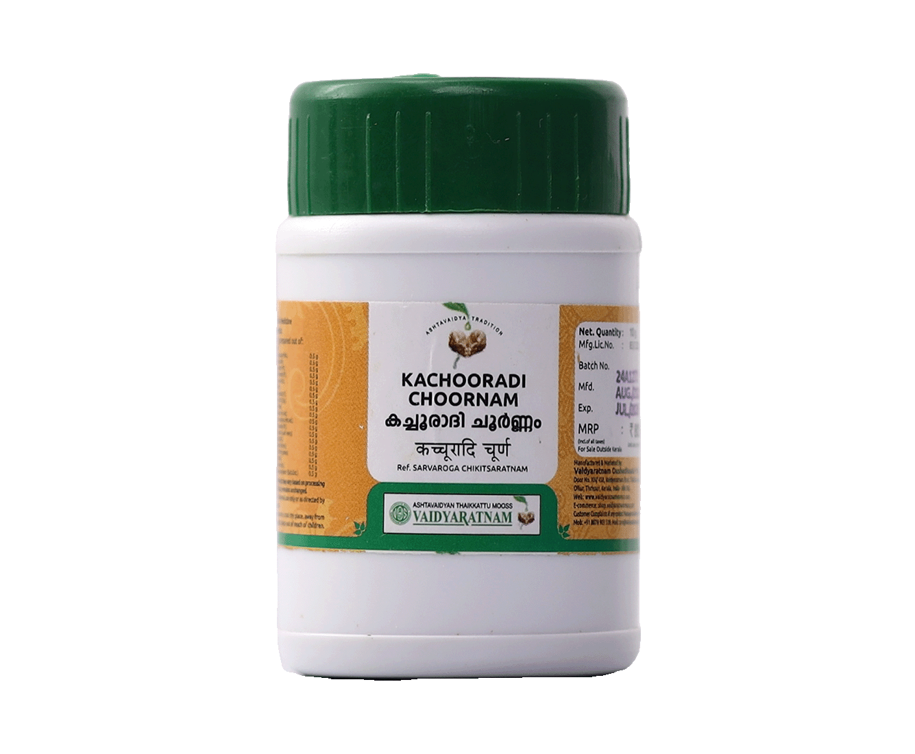 Kachooradi Choornam for Headache Relief
