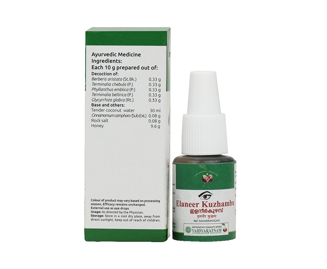 Herbal Ayurvedic eye preparation supporting clarity and comfort in pterygium and other Pitta conditions