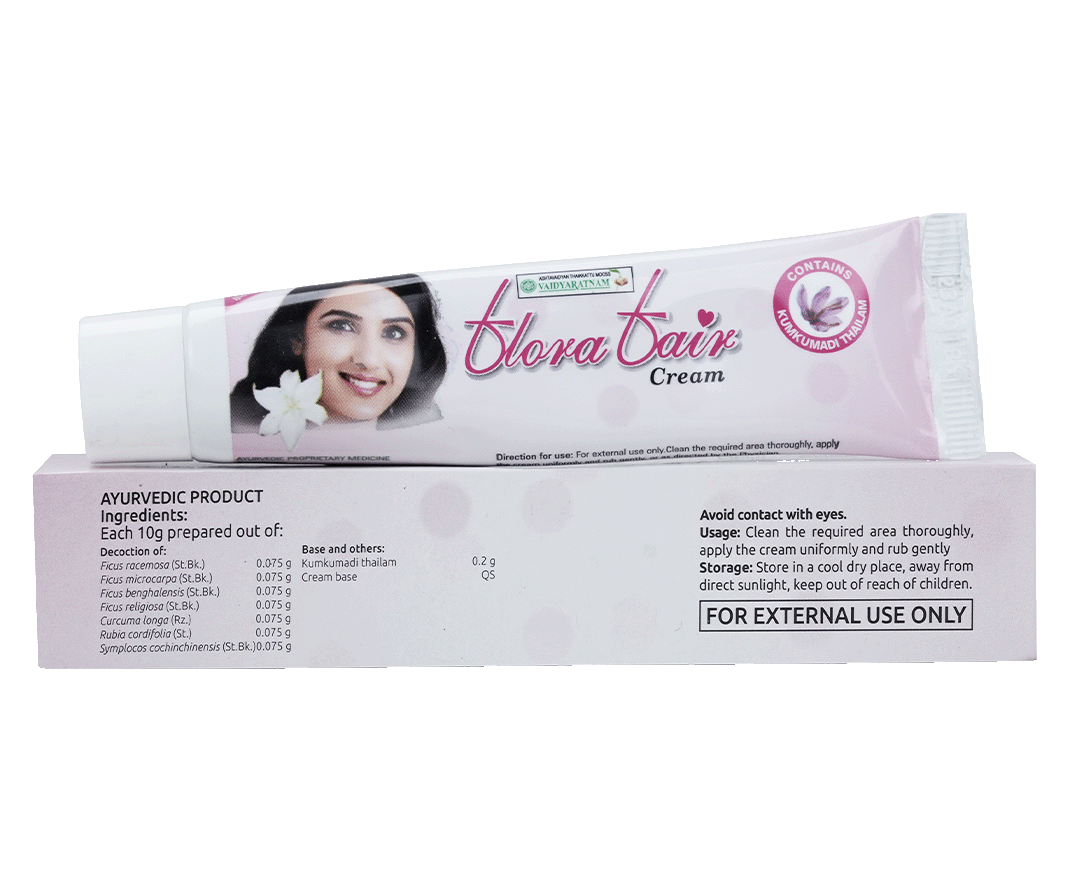 Natural face cream for clear and radiant skin