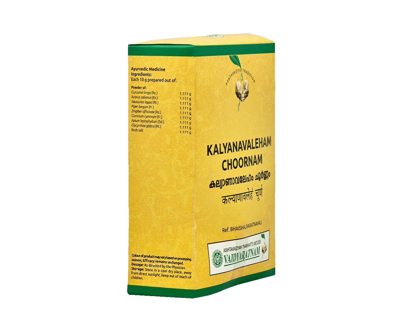 Ayurvedic remedy for stammering and dysarthria - Kalyanavaleham Choornam