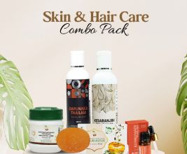 Skin and hair combo pack