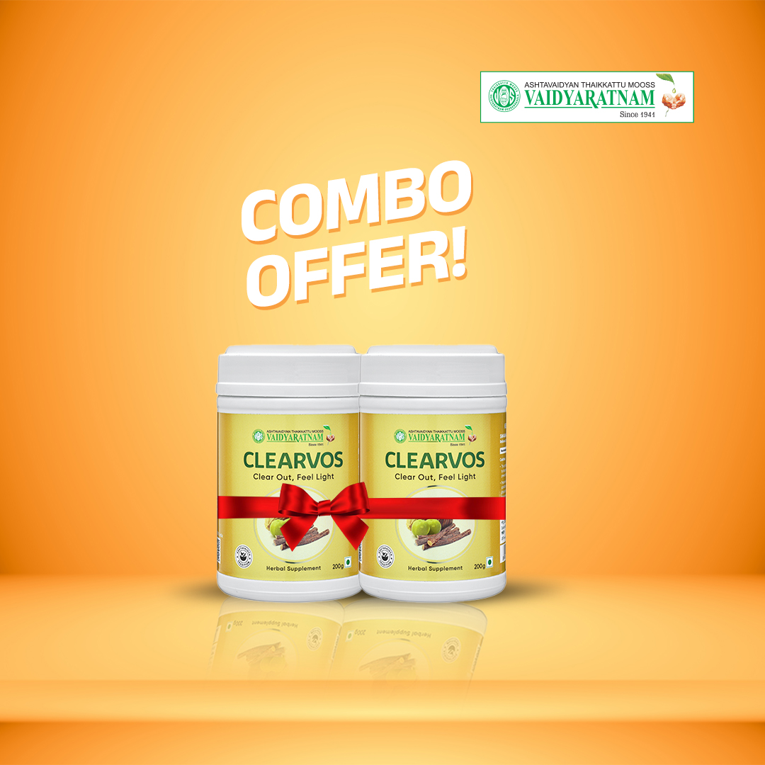 Vaidyaratnam Clearvos Ayurvedic constipation medicine
