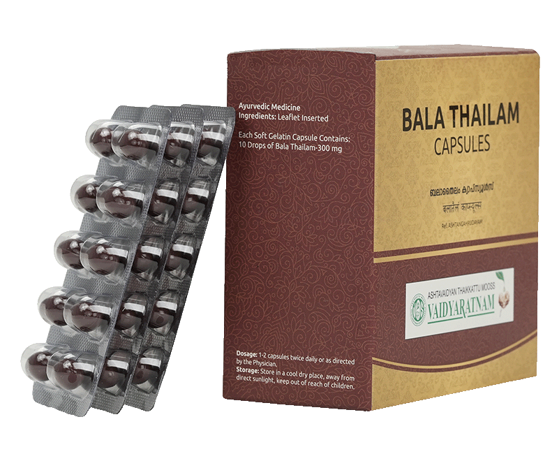 Ayurvedic Soft Gel Capsules for Nerve Pain Relief