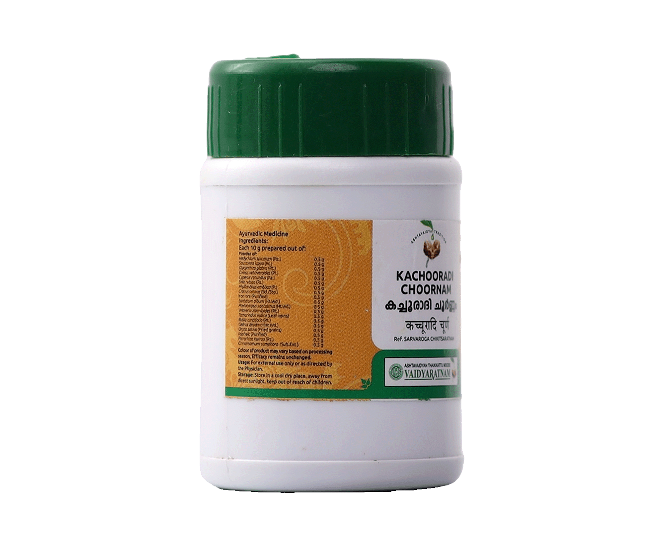Vaidyaratnam Kachooradi Choornam for Better Sleep