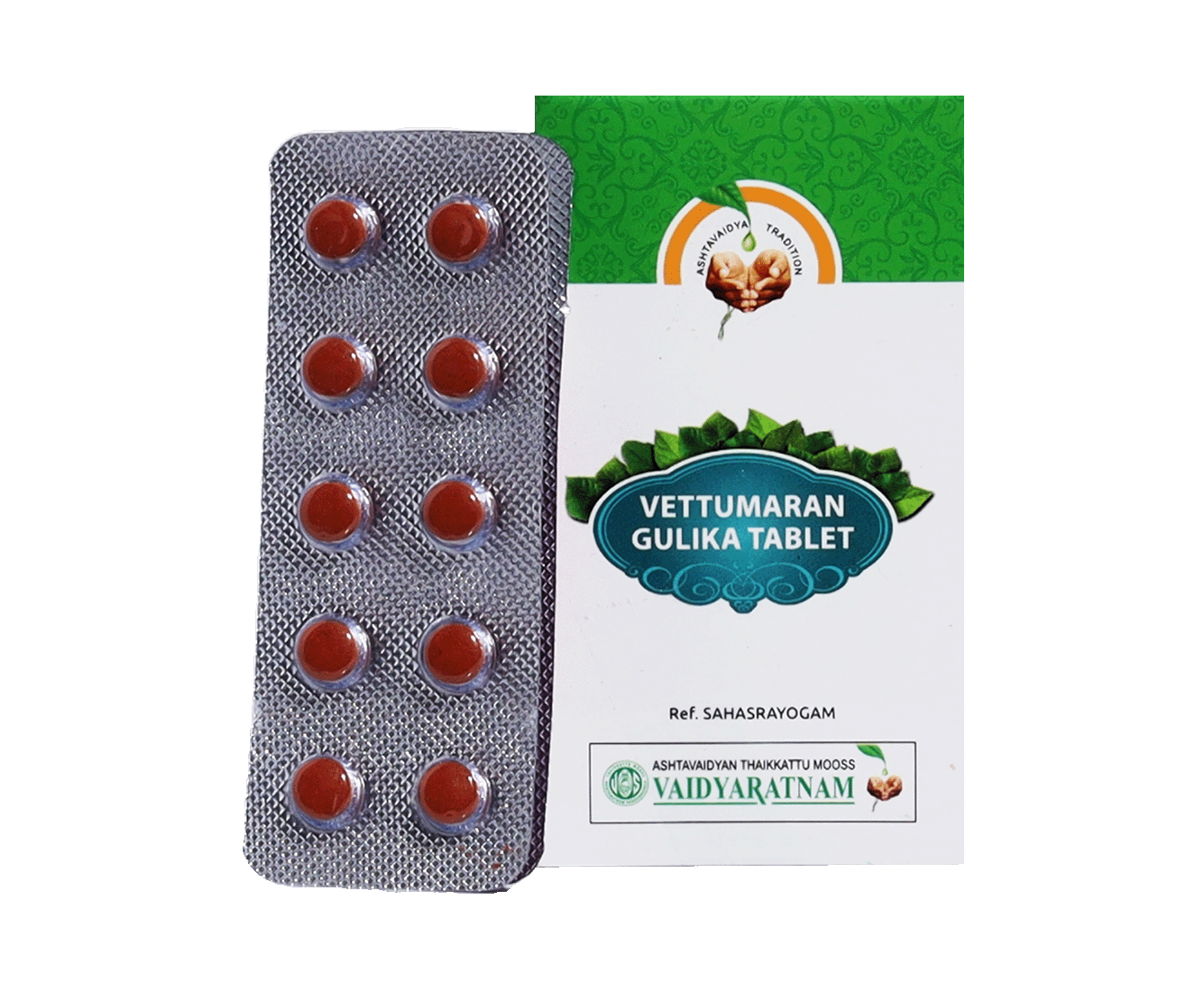 Vettumaran Gulika Tablet for fever and digestion
