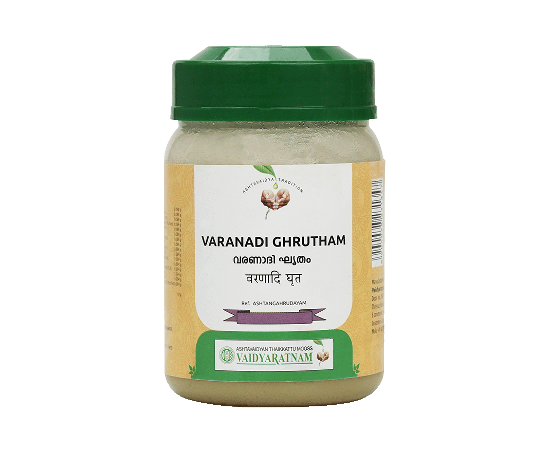 Vaidyaratnam Varanadi Ghrutham – Ayurvedic abscess treatment medicine